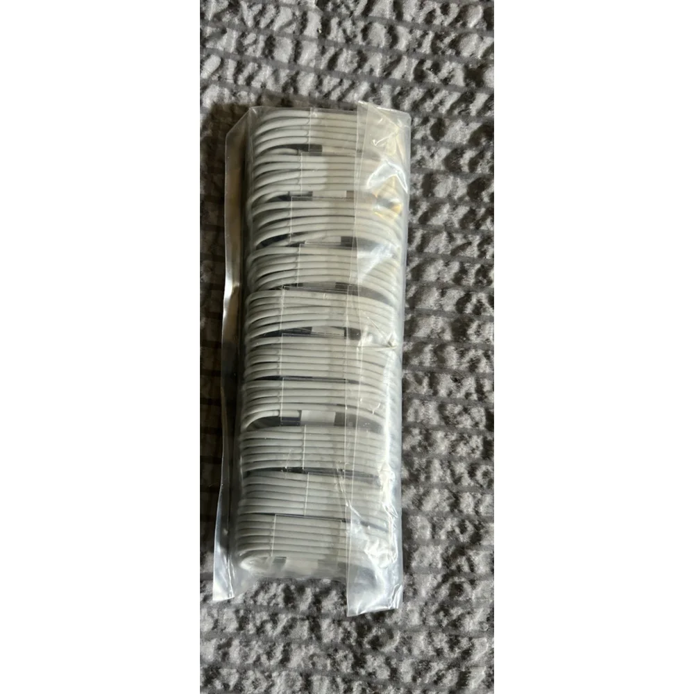 Apple Compatible Charging Cables Set of 10 3 Feet Long White